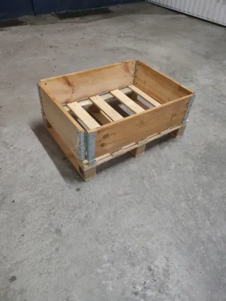 Palet 800x600 mm con collarin