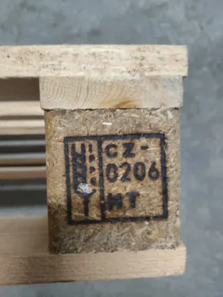 Palet 800x600 mm con collarin