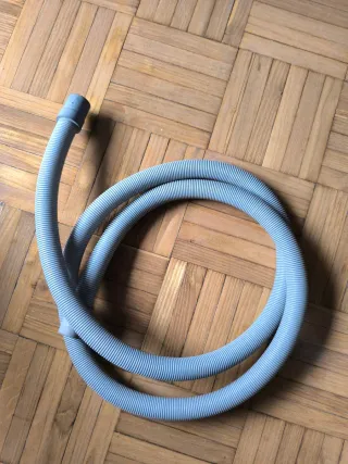 Manguera desagüe lavadora gris 1,80 mts