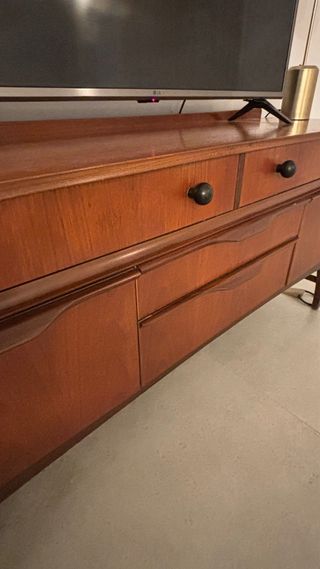 Aparador TV Mid Century Madera