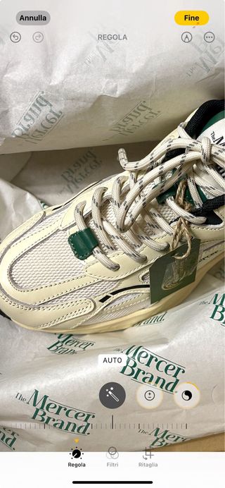 Scarpe Mercer Beige e Verdi