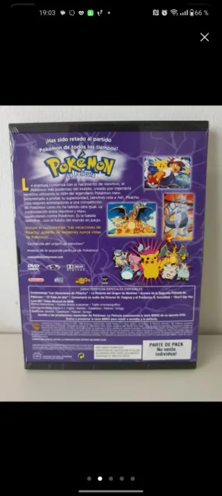 Pokémon La Película DVD