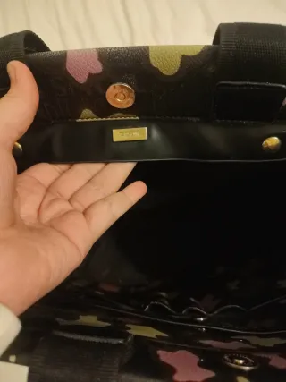 Bolso Tous Negro Multicolor Oso