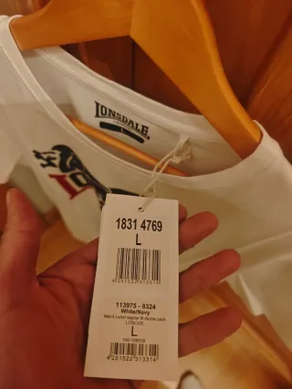 Camiseta Lonsdale Blanca