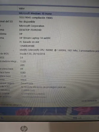 Portátil HP Stream 14 - Windows 10