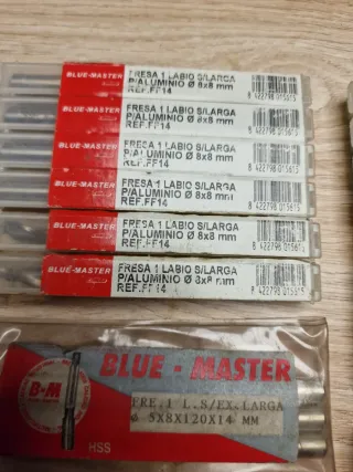 LOTE ARRANQUE DE VIRUTA BLUE MASTER