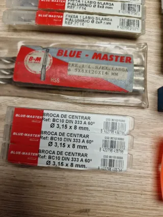 LOTE ARRANQUE DE VIRUTA BLUE MASTER