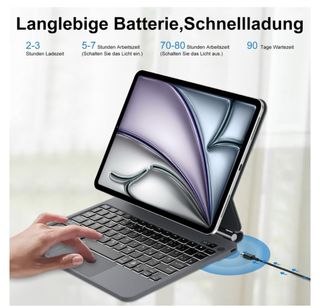 Teclado com capa para iPad Pro/Air 11”