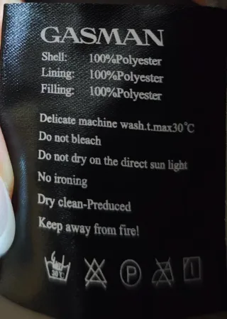 Abrigo largo oversize dorado y gris