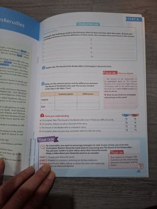 Reading guide - The curious incident of the dog in the Night-Time