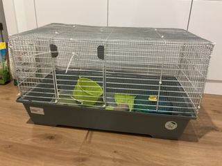 Jaula conejo/cobaya + accesorios