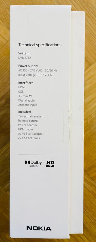 Ricevitore Digitale Terrestre Nokia DVB-T/T2