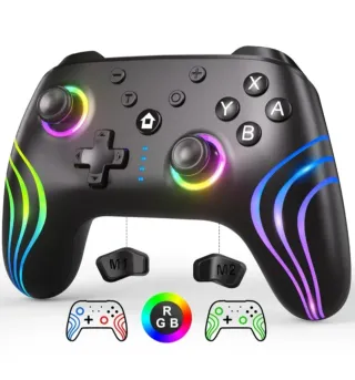 Mando Inalámbrico RGB Bluetooth Compatible PC