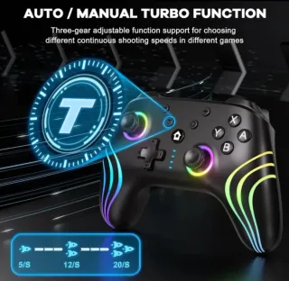 Mando Inalámbrico RGB Bluetooth Compatible PC