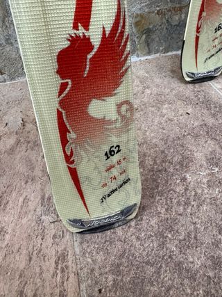 Esquí Nordica con palos