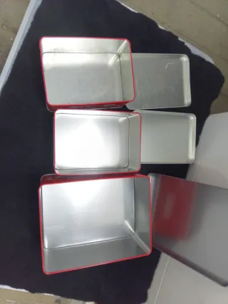 Lote 3 Cajas Metálicas Coca-Cola