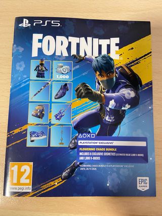Pack Fortnite Flowering Chaos PS5