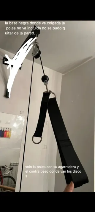 Kit Gimnasio Mancuernas, barras, poleas y mas leer