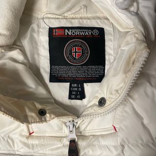 Chaqueta Geographical Norway Blanca Talla L