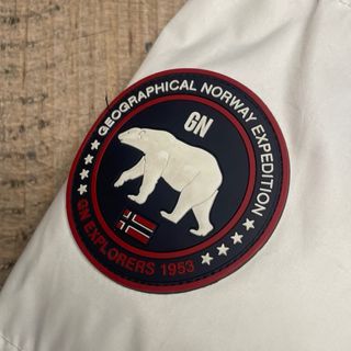 Chaqueta Geographical Norway Blanca Talla L
