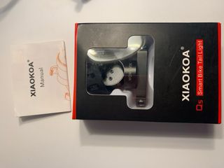 Luz trasera bicicleta y soporte