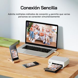 IMPRESORA FOTOS INSTANTÁNEA 4X6 WIFI IOS ANDROID