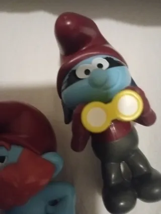 5 Figuras de Pitufos