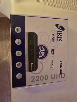 Iris 2200 UHD 4K Receptor Satélite