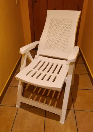 Sillas tumbonas jardin terraza