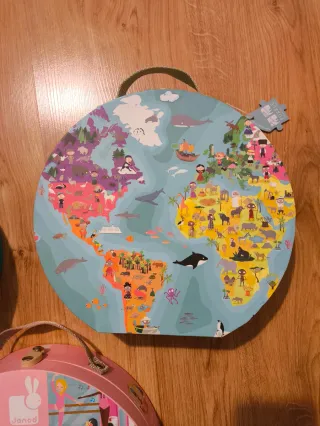 Lote 3 Puzzles Janod