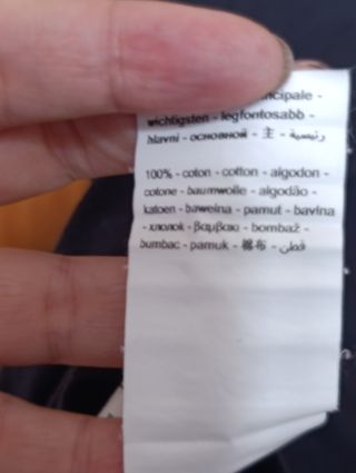 Camiseta Negra Promod Talla L Algodón Detalles