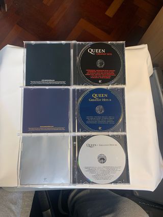 Queen Greatest Hits I II & III Triple CD