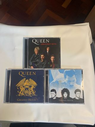 Queen Greatest Hits I II & III Triple CD