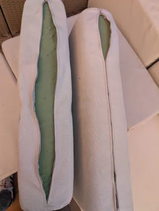 Conjunto Muebles Jardín Ratán y Cristal