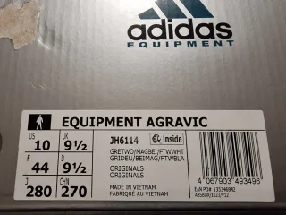 Adidas EQUIPMENT AGRAVIC Tg 44