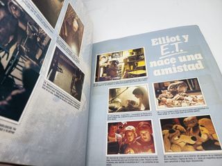 Álbum Cromos ET El Extraterrestre Completo