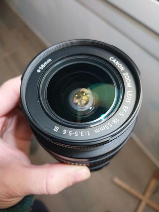 Objetivo Canon EFS 18-55mm + Polarizador