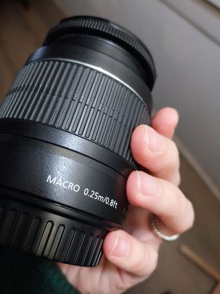 Objetivo Canon EFS 18-55mm + Polarizador