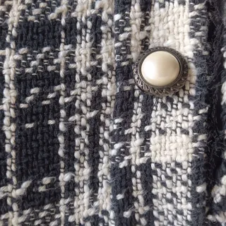 Chaqueta Tweed Cuadros