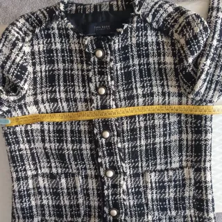 Chaqueta Tweed Cuadros