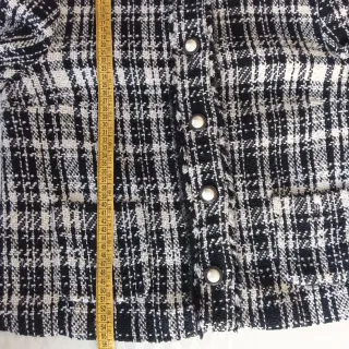 Chaqueta Tweed Cuadros