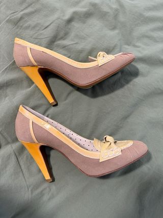 Zapatos Moschino Tacon Talla 38