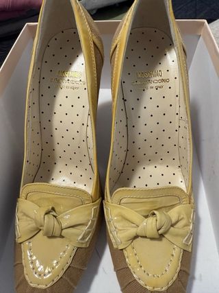 Zapatos Moschino Tacon Talla 38