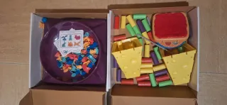 Pack Juegos Tragabolas , Troncos Apilables y +