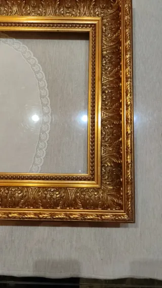 8 Marcos Dorados para Cuadros y decorar la pared