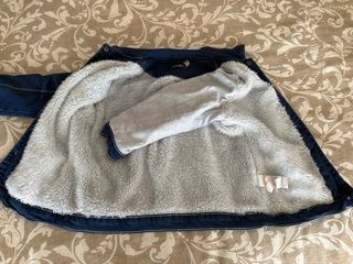 Cazadora vaquera Orchestra azul con borreguillo