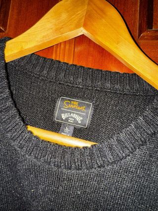 Jersey de Bart Simpson de Billabong - Talla L