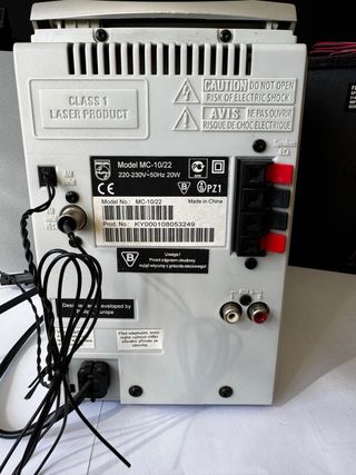 Equipo de música Philips CD