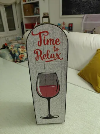 Caja regalo botella vino Sigris