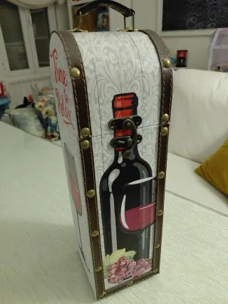 Caja regalo botella vino Sigris